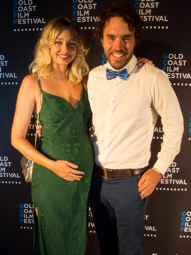 Zoe Tuckwell-Smith with Damon Gameau.