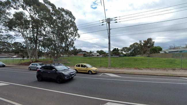 A street view of the new temporary Park n' Ride site on Smart Road, Modbury. Picture: Supplied