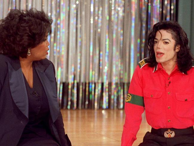 Oprah got Michael Jackson to open up in this 2003 interview. Picture: AP Photo