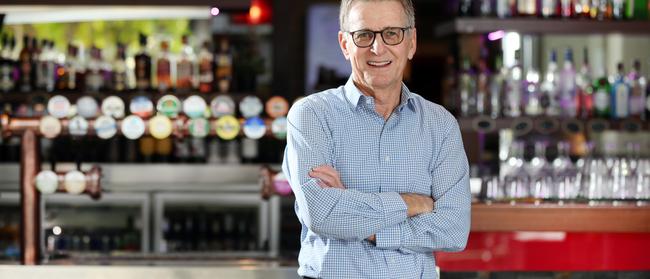 Owner Brian Fitzgibbons at the Glen Hotel in Eight Mile Plains.