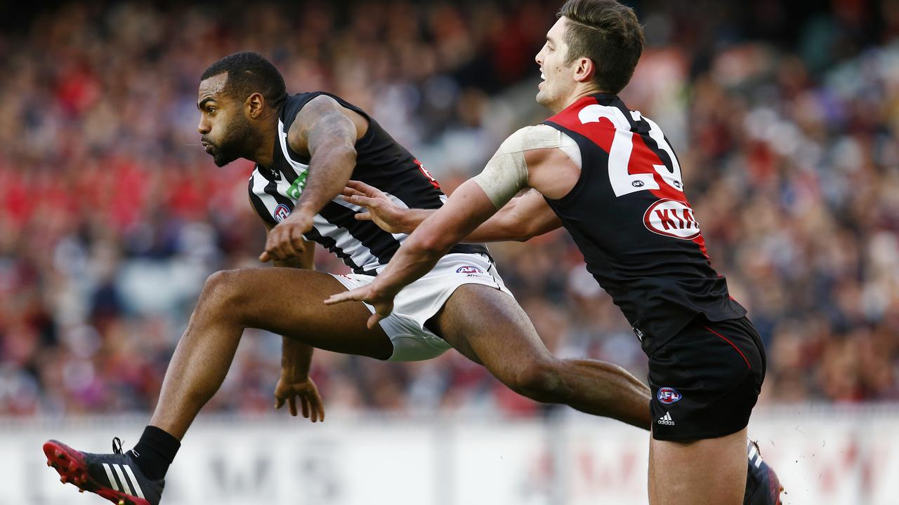 Heritier Lumumba was drafted by Collingwood in 2004. Picture: Michael Klein