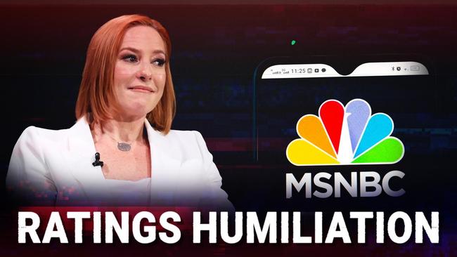 MSNBC host Jen Psaki sees nearly 50 per cent drop in viewership