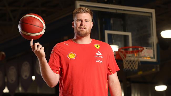 Former Bullets NBL Player Harry Froling, Zillmere. Picture: Liam Kidston