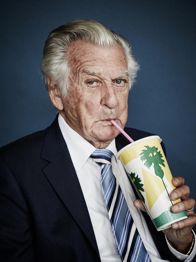 The Honourable Bob Hawke - by Harold David, National Portrait Gallery