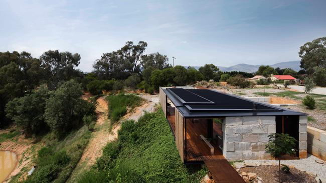 The award-winning Sawmill House built in 2014. Picture: Ben Hosking