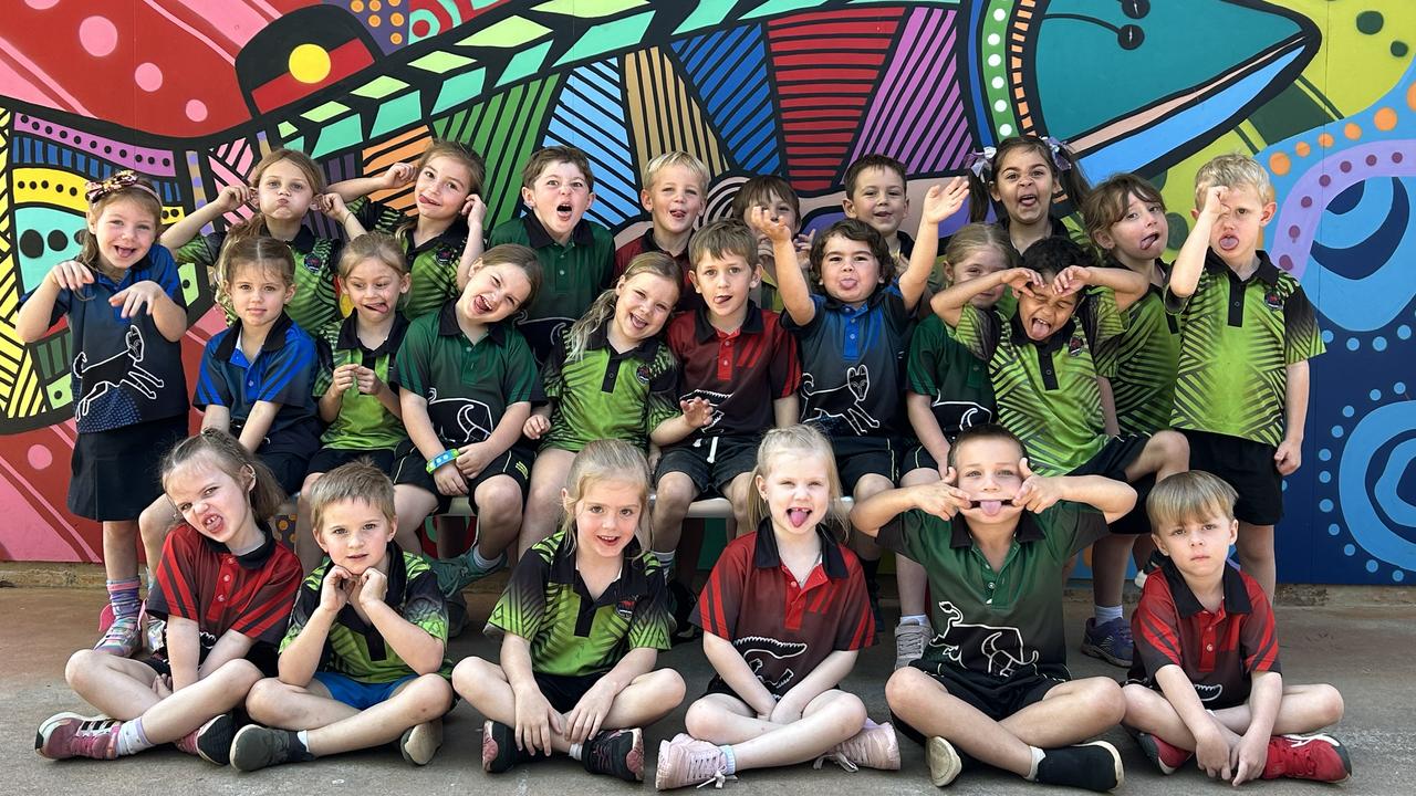 Berry Springs Primary School Transition students. Back row: Kellyann Fauntleroy, Zali Romano, Indy Wittmer, Blake Cogill, Ezra Young, Logan Williamson, Oscar Reid, Karu-Shay Trott (Shay), Faneromeni Louloudias (Faye)Middle row: Georgia Williams, Leah Jones, Keilani Edwards, Rylee Lowe, Zeik Albury, Rylan King, Aaylah Oliver (Pipa), Ezekiel Drummond, Max Wallis. Front row: Billie Collings, Myles Strachan, Laila Patullo, Ivy Souter-Robertson, John Clarris, Jagger Moffett Picture: Kate Harden