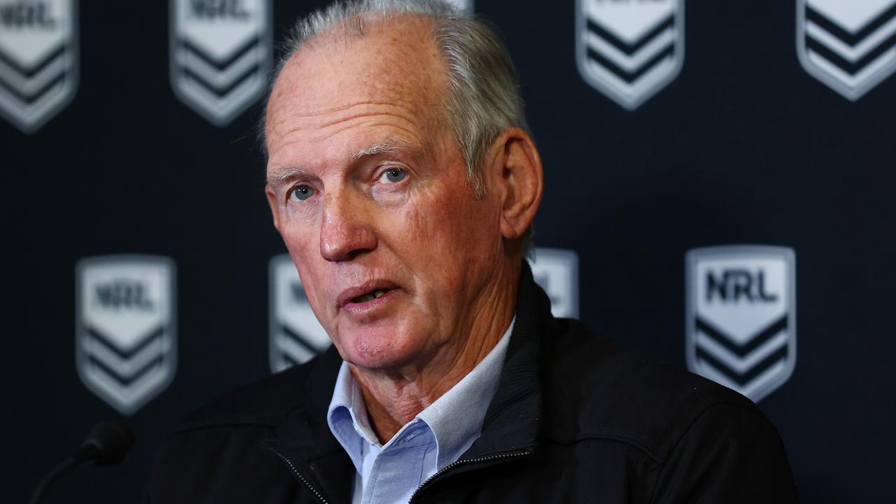 Dolphins coach Wayne Bennett. Photo by Mark Metcalfe/Getty Images.