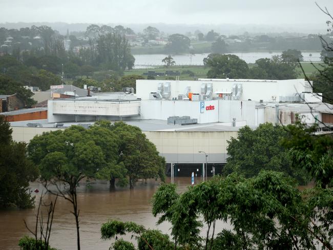 Heavy rain continues to batter the NSW mid north coast causing major flooding. Kempsey . Nathan Edwards