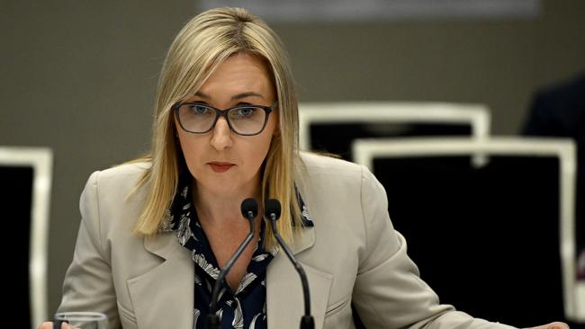 Investment NSW chief executive Amy Brown has previously given evidence to the committee. (AAP Image/Dan Himbrechts)