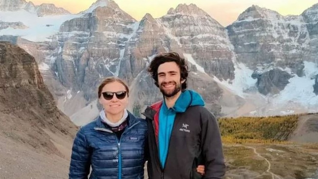 Daniel Heritage tragically died in Canada with his wife Emma by his side after a rock climbing accident. Picture: GoFundMe