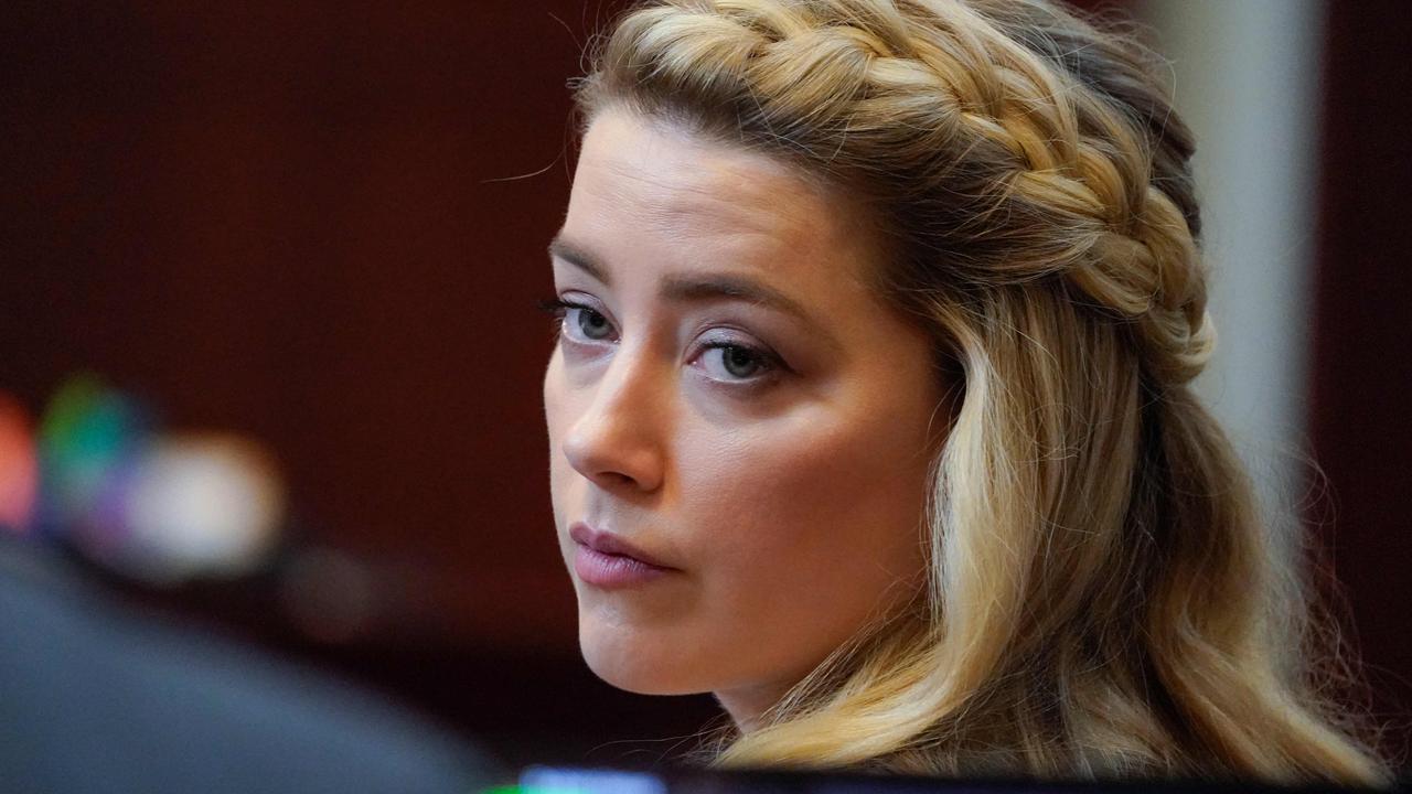 Amber Heard, pictured during closing arguments on May 27. Picture: Steve Helber/POOL/AFP