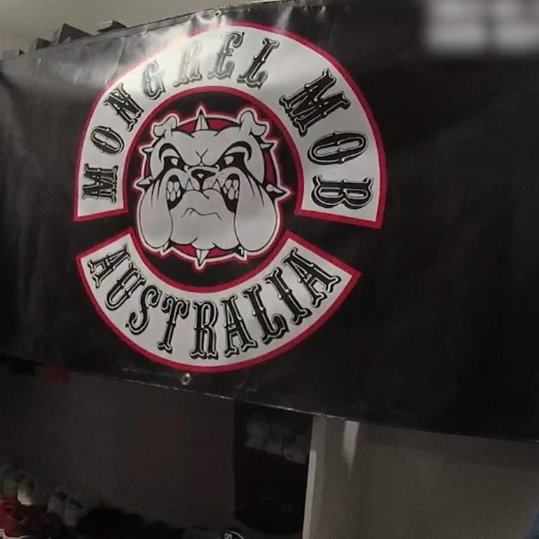 Mackay CIB detectives, in collaboration with the Organised Crime and Gangs Group, seized a number of items baring the Mongrel Mob insignia, which is illegal to possess under Queensland legislation, as part of operation Sierra Asteroid.