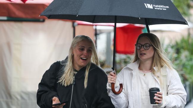 It will be brolly weather for much of the day in Northern NSW. Picture: Newscorp Daily Telegraph / Gaye Gerard