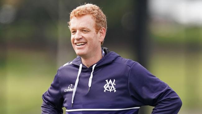 Victorian coach Andrew McDonald is in line to be named assistant to Justin Langer in the Australian team. Picture: AAP