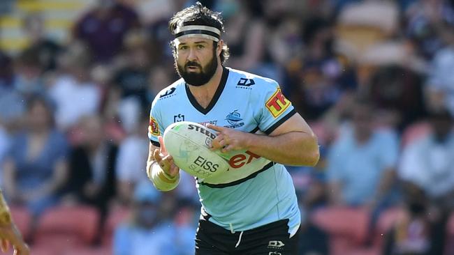 Aaron Woods has been linked with a return to the Wests Tigers. NRL Imagery