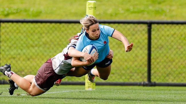 Action from day two of the 2024 Australian Schools Rugby Championships. Picture: Rachel Wright/Anthony Edgar.