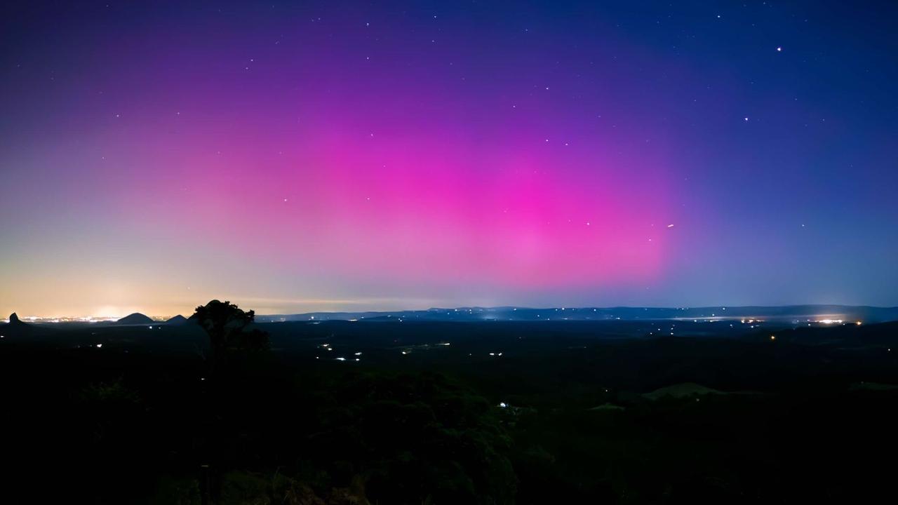 Aurora Australis lights up Sunshine Coast hinterland