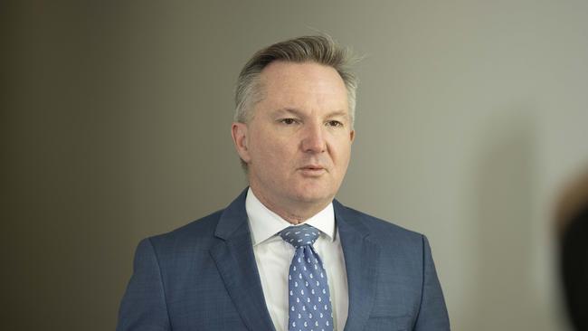 Chris Bowen boasted he’d signed up to pay poor countries for the alleged damage caused by Australia’s emissions. Picture: Gary Ramage