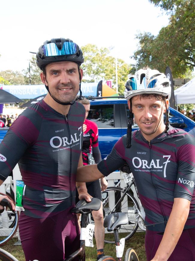 Thousands of cyclists took to the streets of the river city on Sunday for the Tour de Brisbane. \Photo: Grace Kessels.