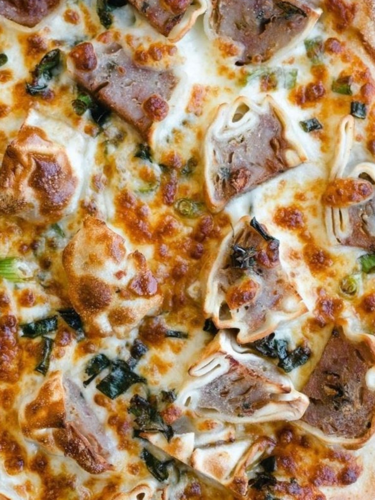 The dim sim pizza. Picture: Instagram/@bubbapizza