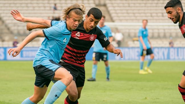 Northern Beaches teenager Cameron Peupion is a graduate of the Sydney FC Academy: Pic: Jaime Castaneda.