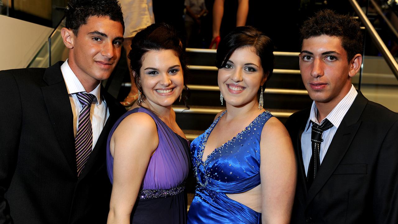 Casuarina Secondary College formals Spiro Partrikos , Poppy Babbin , Irini Kypreos and Tellie Geranis