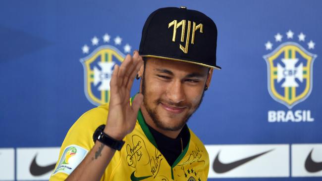 Brazil's forward Neymar.