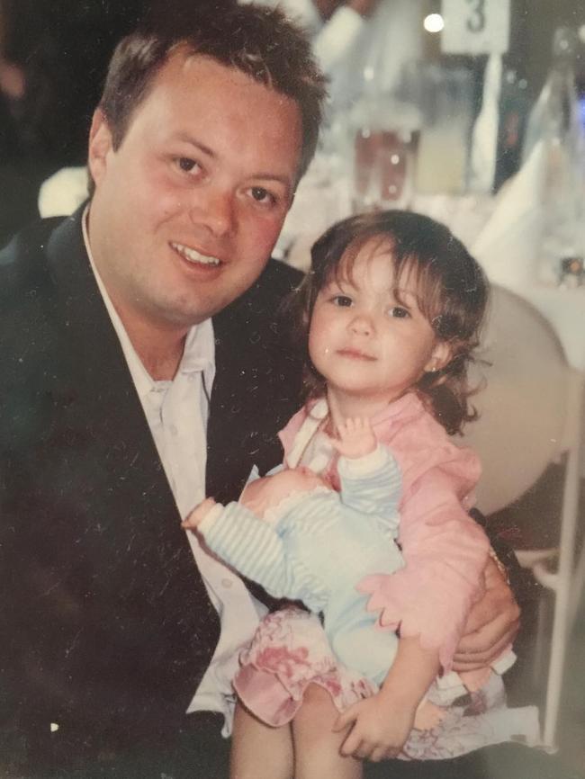 Dhakota Williams with her dad, Carl. Picture: Instagram