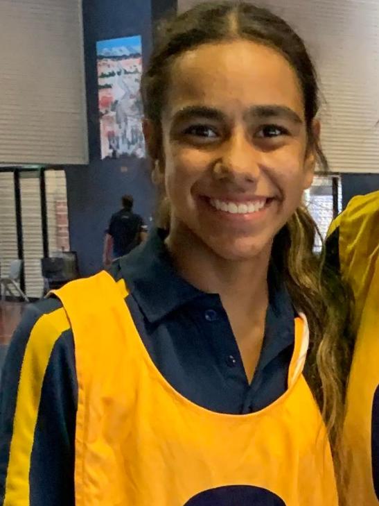 U14 Townsville captain Mia Solomona.