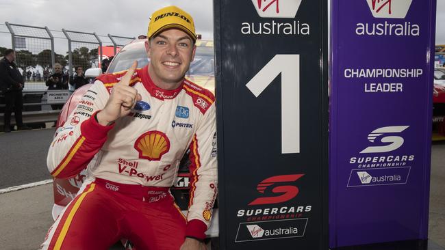 Scott McLaughlin is aiming for a clean sweep at the Island. Picture: AAP