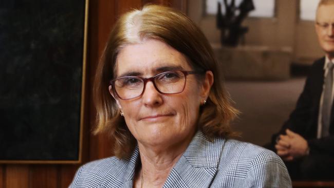 15/9/23: Incoming RBA Governor Michele Bullock at the RBA offices in Martin Place. John Feder/The Australian