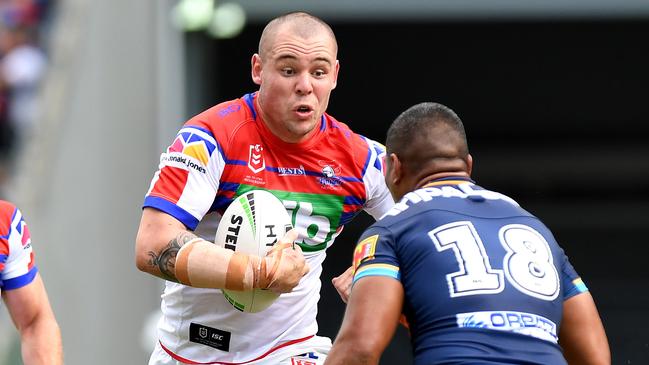 David Klemmer will be fired up to take on Jared Waerea-Hargreaves and the Roosters. Picture: Getty Images