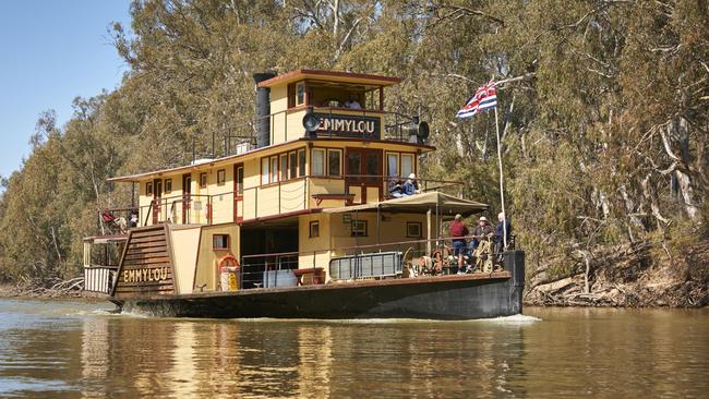 PS Emmylou on the Murray River. Picture: Visit Victoria