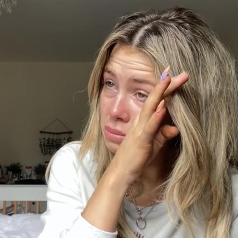 Liana said she was ‘upset’ at the ‘cruel’ comments. Picture: TikTok/@lianajadee