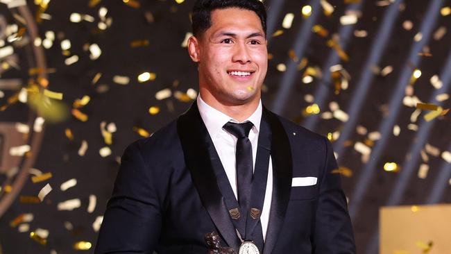 Roger Tuivasa-Sheck was the Warriors first ever Dally M Player of the Year. Picture: Brett Costello