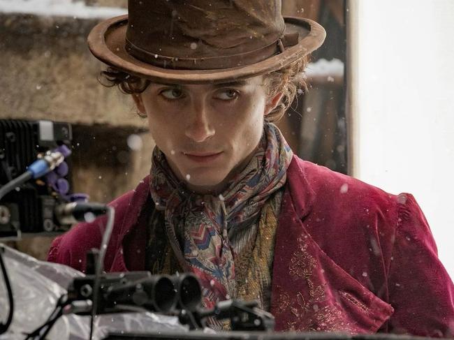 Timothée Chalamet shares a pic of  himself as Willy Wonka, , https://www.instagram.com/p/CU3Cg6XIzAy/, , tchalamet, Verified, The suspense is terrible,, I hope it will last ...