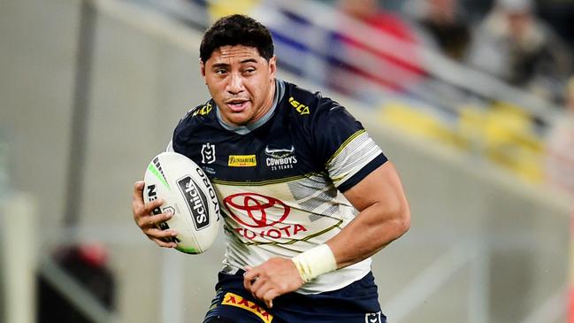 Jason Taumalolo wants to play for the Maroons. Picture: Alix Sweeney