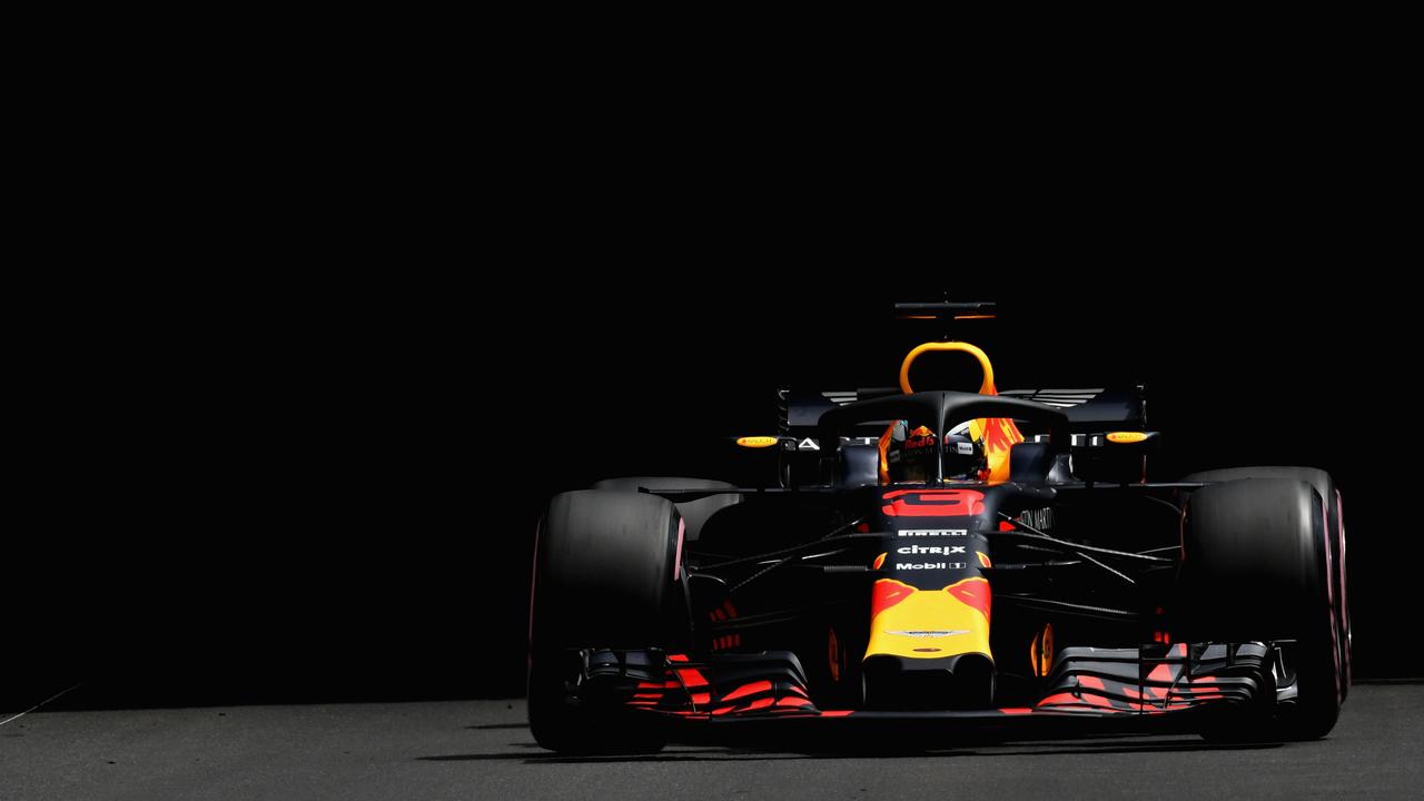Daniel Ricciardo set the early pace in Practice 1 in Monaco.