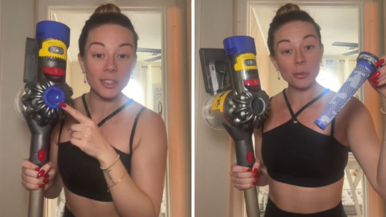 ‘Powerful' Dyson vacs are dropping to seriously low prices. Picture: TikTok/@dr_dre.