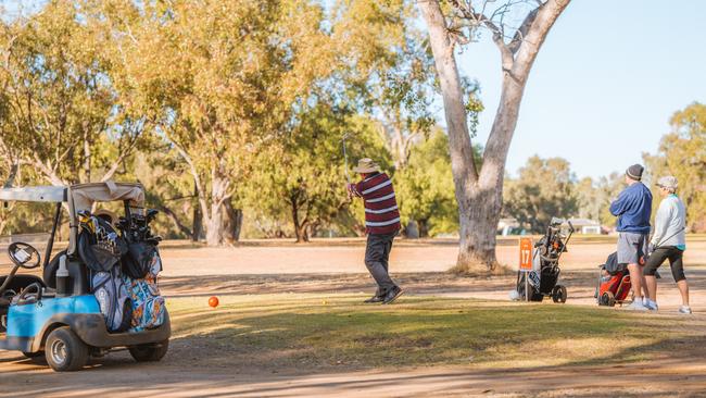 Golfers from across the country competed at the Outback Queensland Masters in St George on June 17 and 18, 2023. Picture: Supplied.