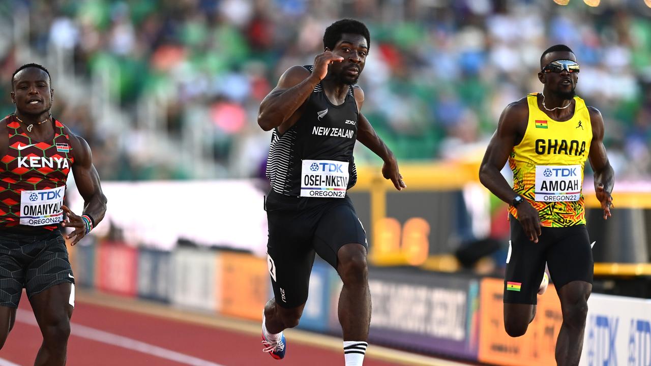 Australia will also claim Osei-Nketia as one of our own. Photo by Hannah Peters/Getty Images for World Athletics