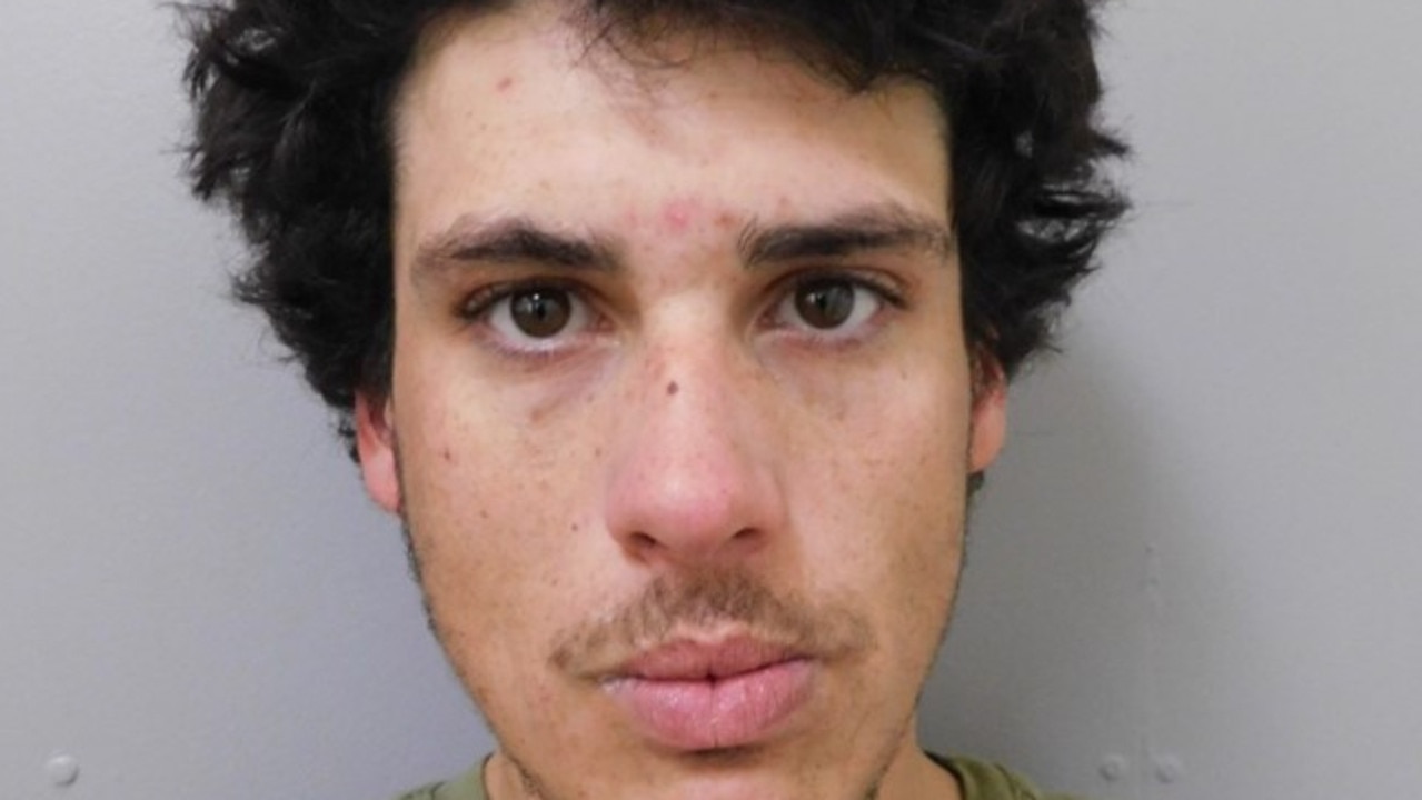 Police have launched a manhunt for 28yo Stanthorpe man Clayton Alvoen after he allegedly assaulted a police officer before fleeing the scene.