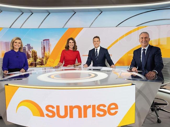 There have been some harsh remarks about the new Sunrise set. Source: Instagram