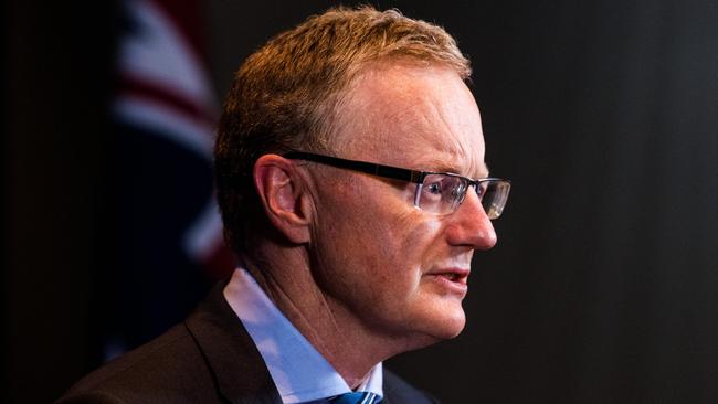 Reserve Bank Governor Philip Lowe says ‘the Omicron outbreak has affected the economy, but it has not derailed the economic recovery’. Picture: James Brickwood