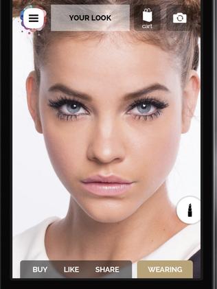 ‘Road test’ your look via the new Makeup Genius app.