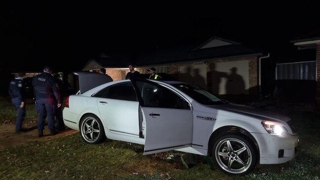 A Holden Caprice was allegedly stolen by three youths overnight in Dubbo. Photo: Facebook.