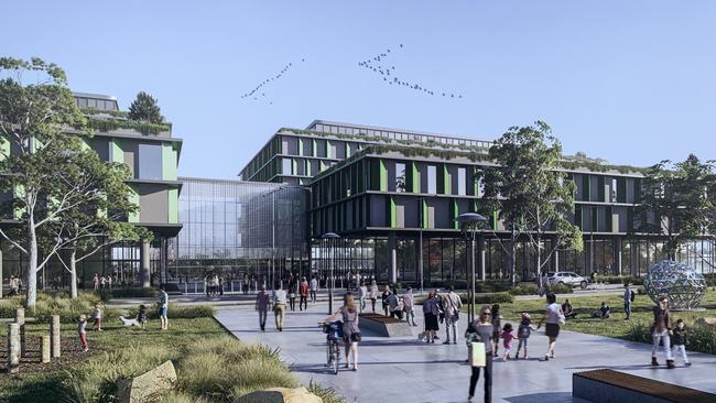 A 2019 artist impression the long-awaited Rouse Hill Hospital.