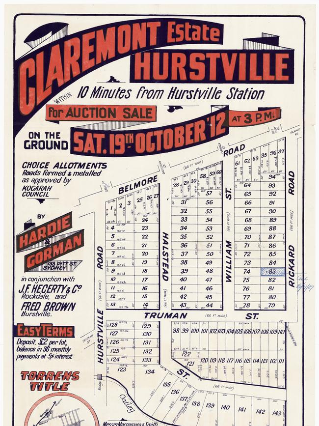 The new Claremont Estate in Hurstville.