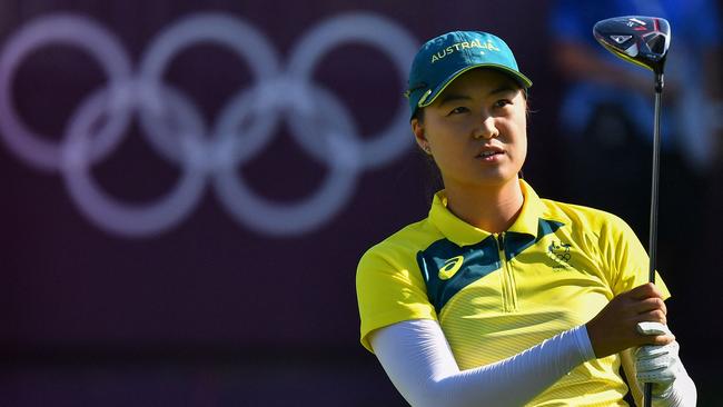 Australian golfer Minjee Lee is tied for 34th. Picture: AFP