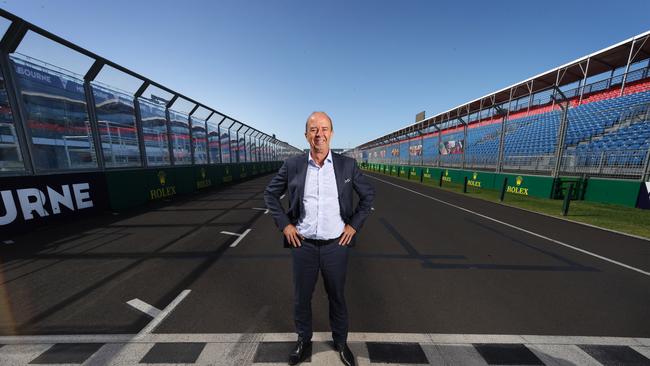 Andrew Westacott is resigning from his role as Australian Grand Prix Corporation’s chief executive. Picture: David Caird